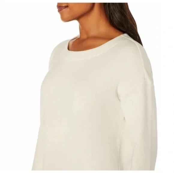 Banana Republic Cream Crew Neck Sweater Soft Knit - Picture 2 of 10